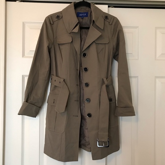 Apt. 9 Jackets & Blazers - Apt. 9 Trench Coat